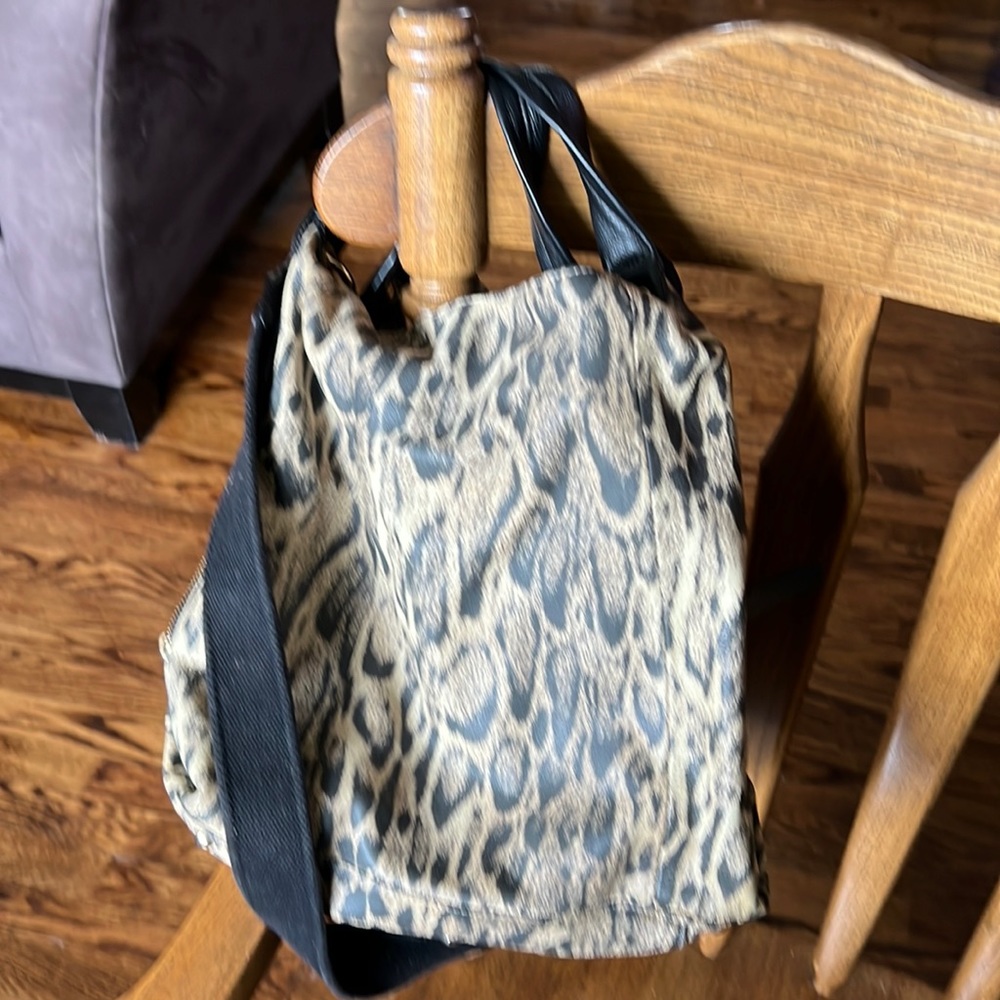 Leather, hardly used